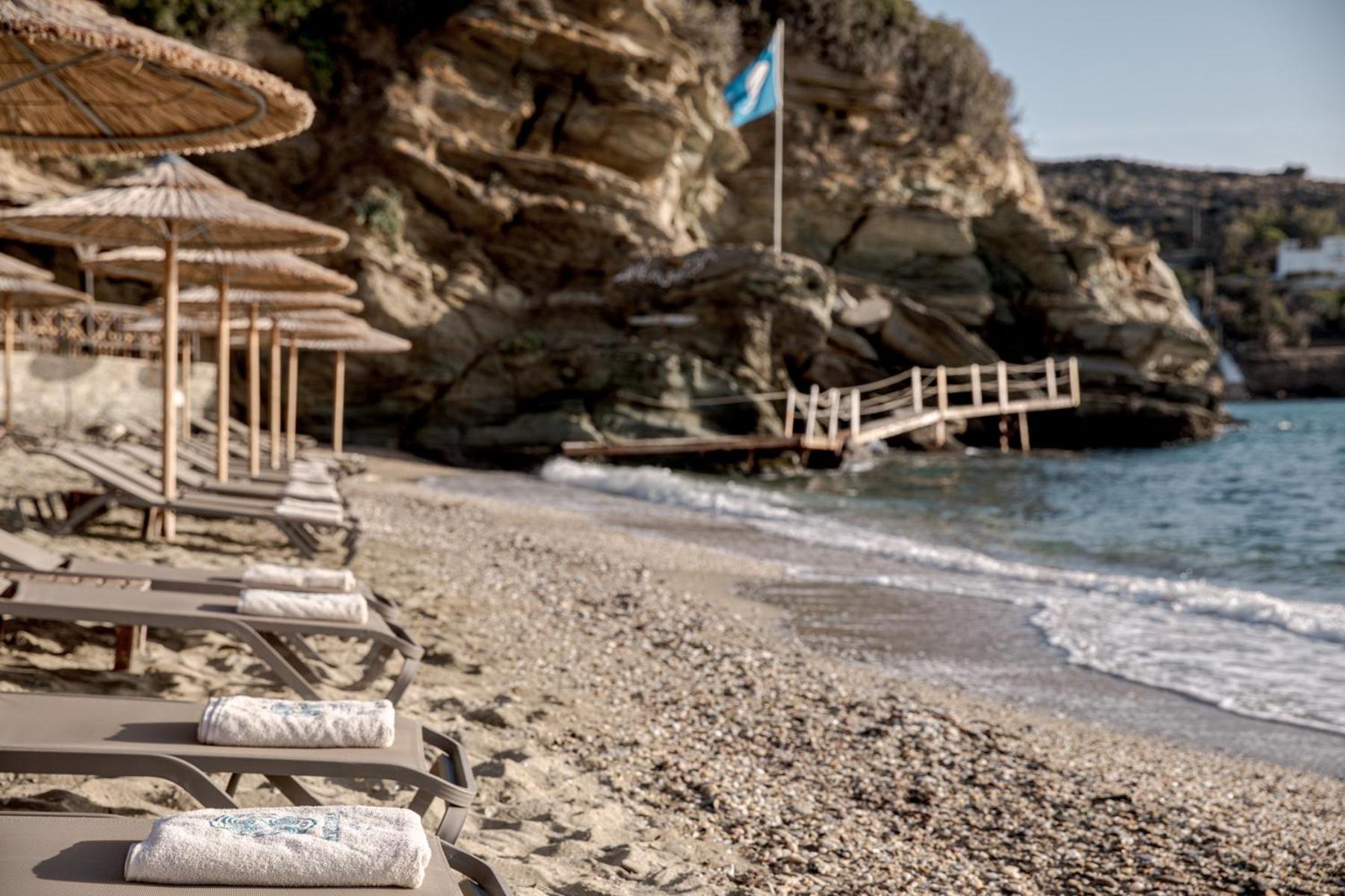 Aneroussa Beach Hotel Batsíon Exteriér fotografie