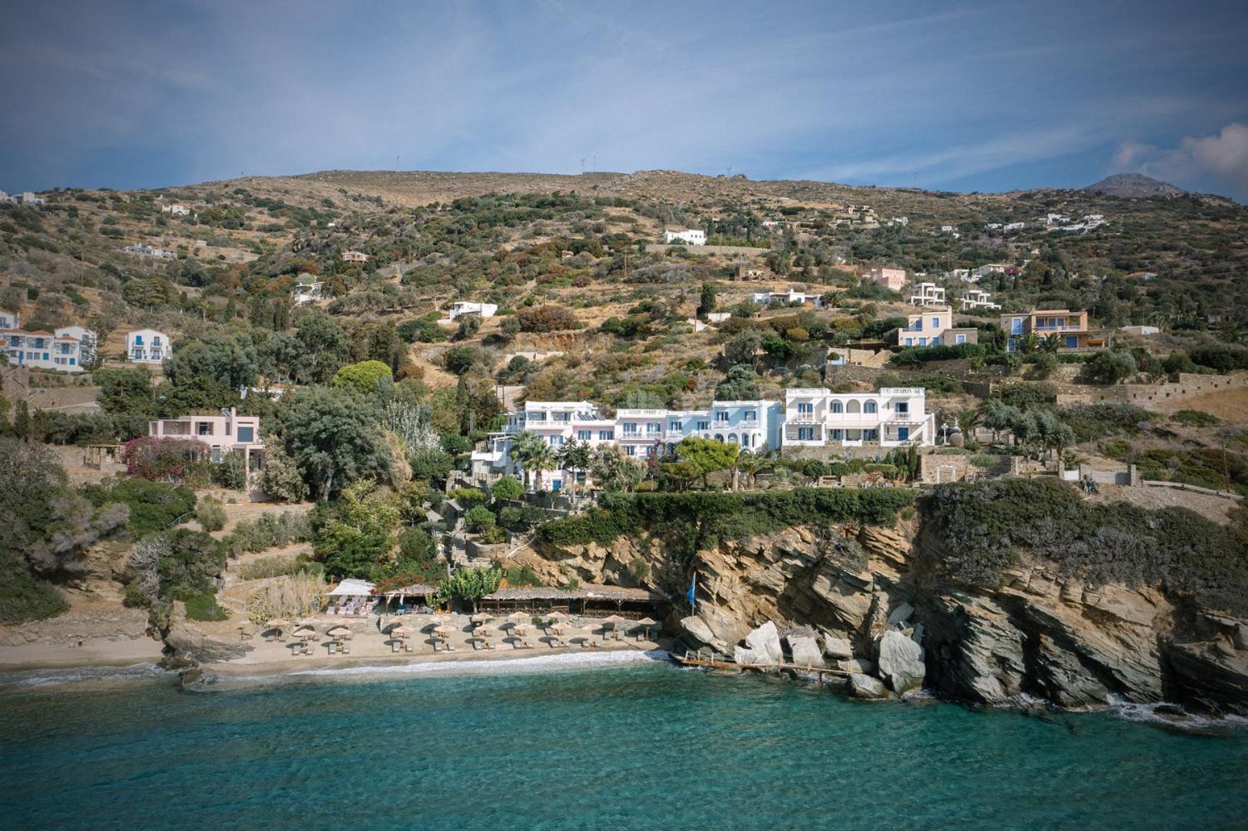 Aneroussa Beach Hotel Batsíon Exteriér fotografie