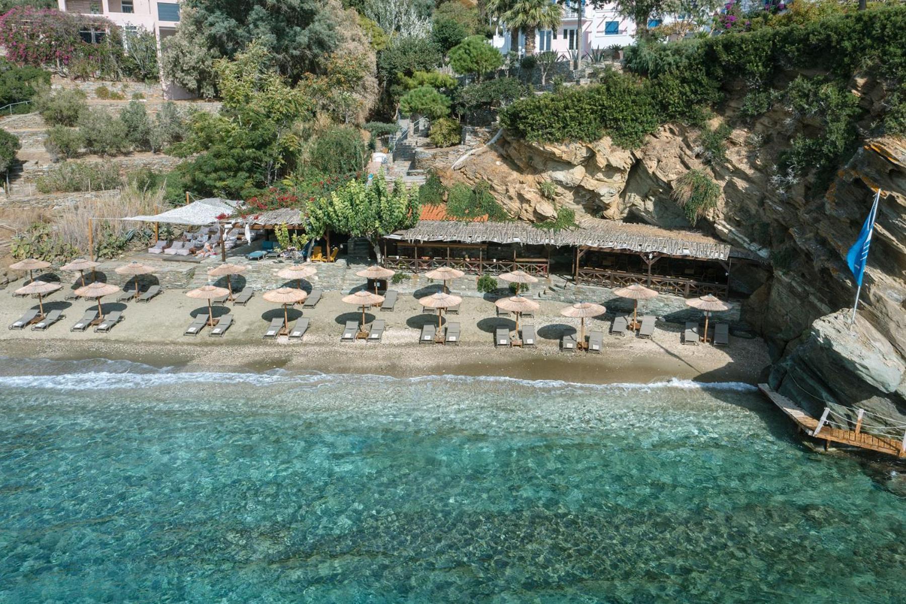 Aneroussa Beach Hotel Batsíon Exteriér fotografie