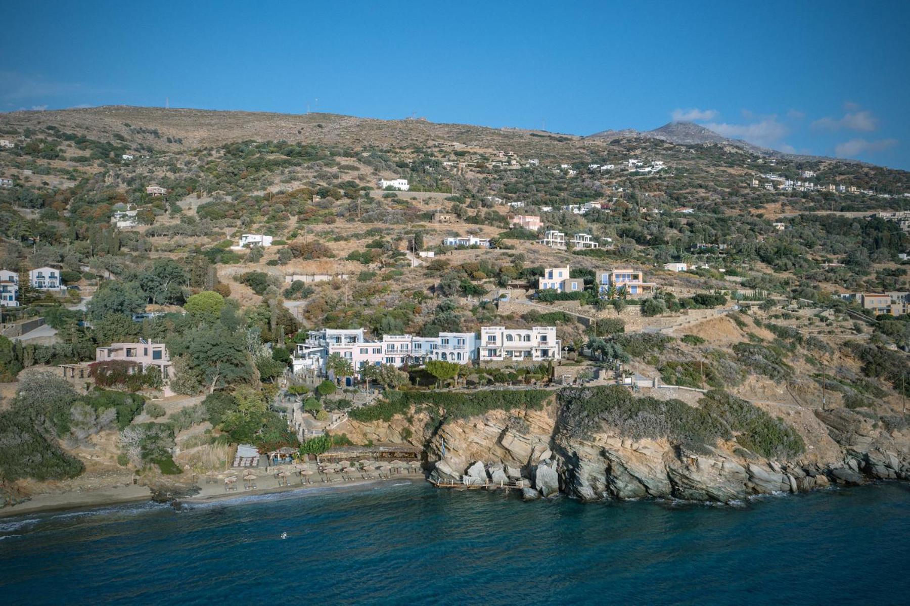 Aneroussa Beach Hotel Batsíon Exteriér fotografie