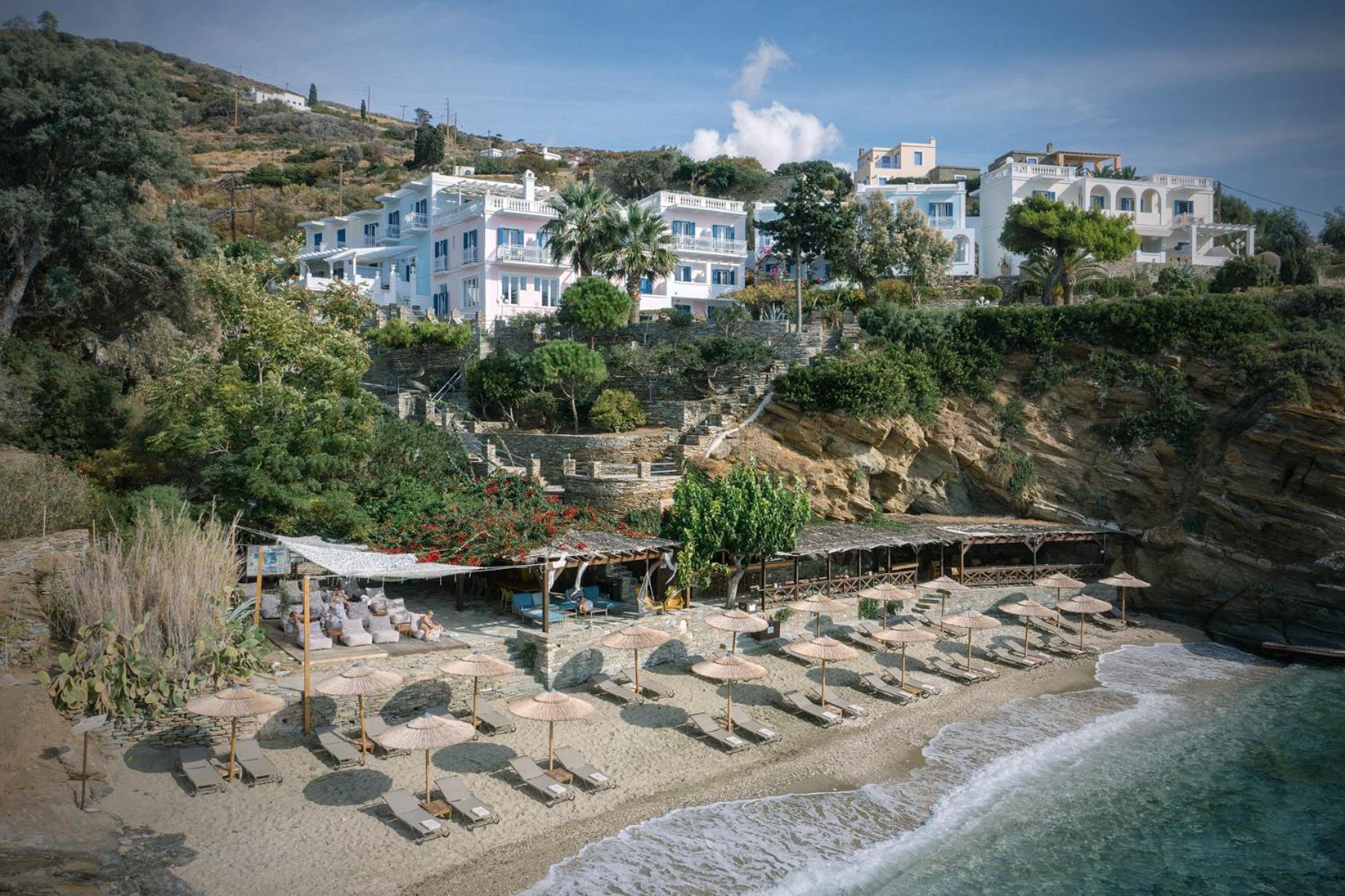 Aneroussa Beach Hotel Batsíon Exteriér fotografie